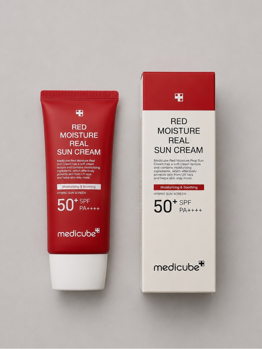 Medicube red moisture real sun cream